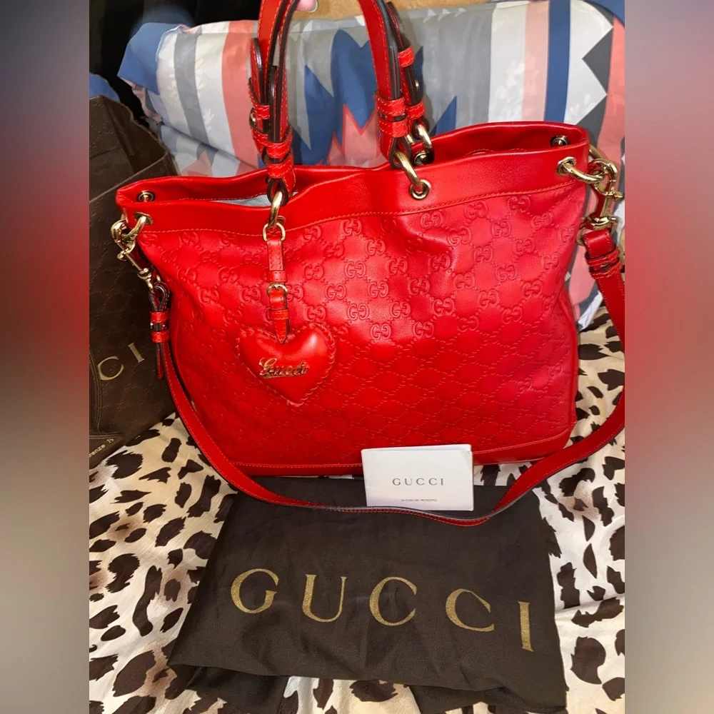Gucci Guccisima 2-way Crossbody Bag Bnew**SOLD** - Picture 5 of 9